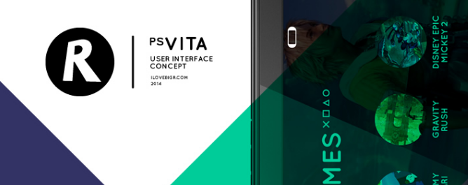 Konzept – PSVita Oberfläche neu gestaltet